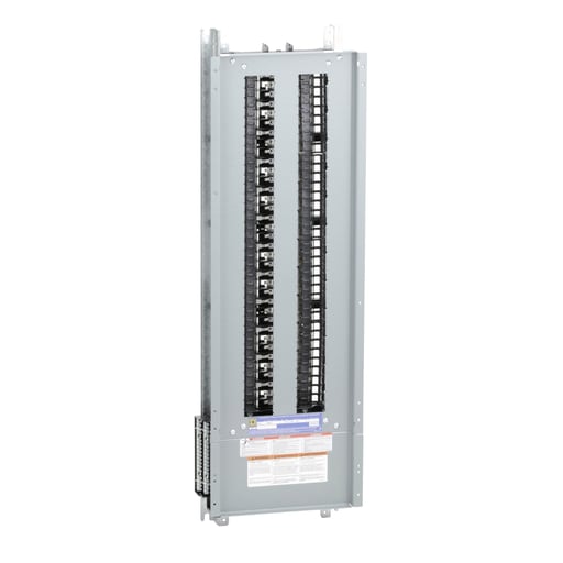 Square-D / Schneider - Square D NQ472L2 240 VAC 48 VDC 225 Amp 3-Phase 4-Wire 72-Circuit Panelboard Interior