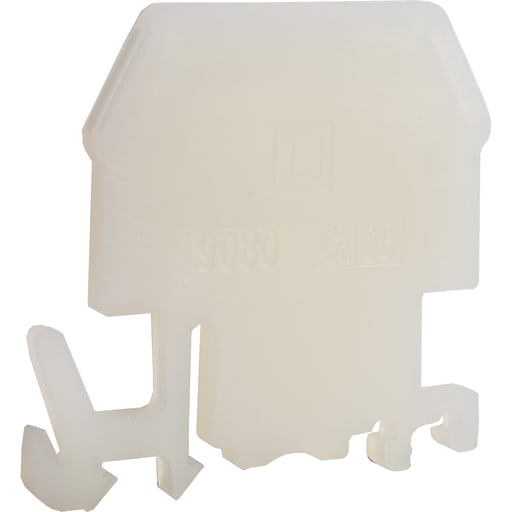Square-D / Schneider - Square D 9080GM6B Natural NEMA GM6 Terminal Block End Barrier