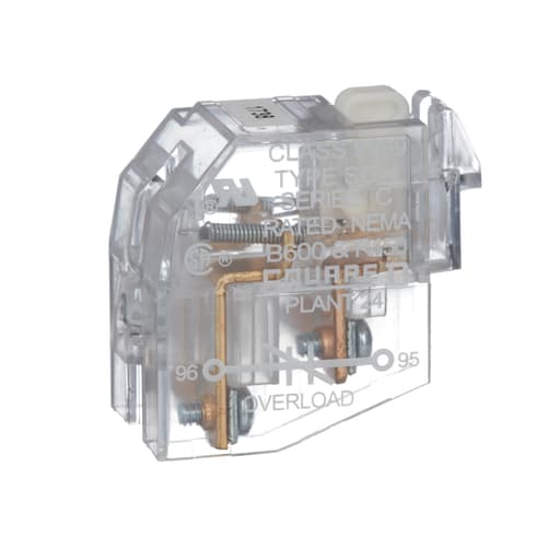 Square-D / Schneider - Square D 9999SO4 Overload Relay Auxiliary Contact