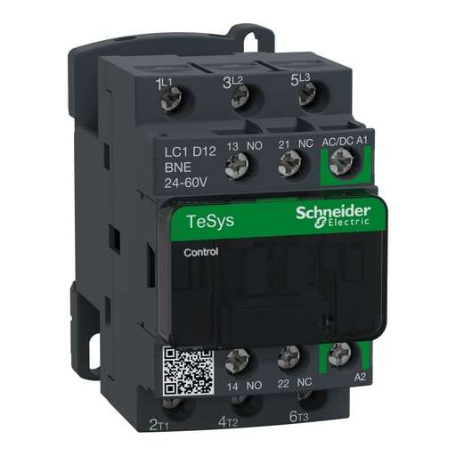 Square-D / Schneider - SQD LC1D12BNE IEC contactor, TeSys