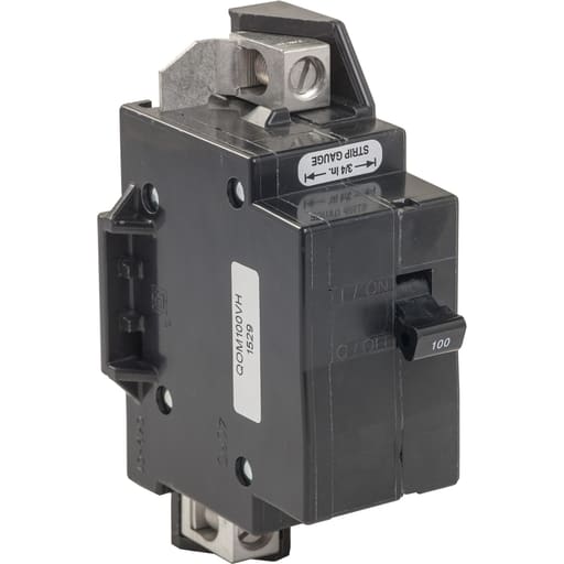 Square-D / Schneider - SQD QOM100VHCP Main breaker, QO, 12
