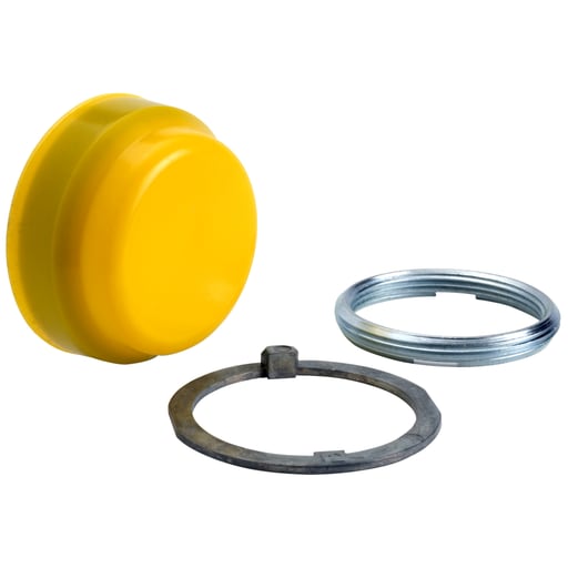 Square-D / Schneider - Square D 9001KU6 30 mm Yellow Non-Illuminated Push Button Protective Boot