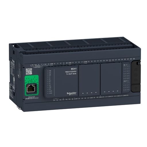 Square-D / Schneider - Square D TM241CE40R 24 VDC M241 Programmable Logic Controller