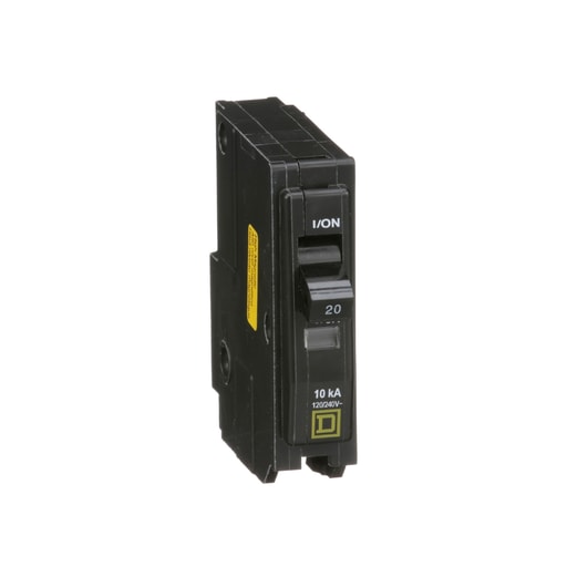 Square-D / Schneider - Square D QO120HM 120/240 Volt 20 Amp Miniature Circuit Breaker