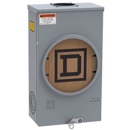 Square-D / Schneider - SQD UHTRS202B Meter socket, ringles