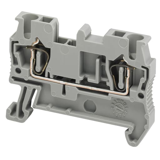 Square-D / Schneider - Square D NSYTRR22 2.5 mm Gray 2-Point Spring Terminal