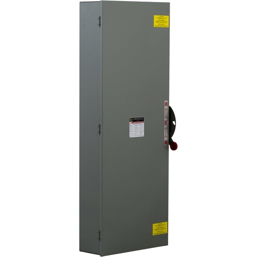 Square-D / Schneider - Square D DTU326R 240 VAC 250 VDC 600 Amp 125 Hp 3-Pole NEMA 3R Non-Fusible Double Throw Safety Switch