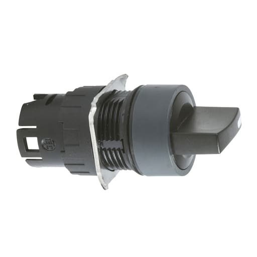 Square-D / Schneider - Square D ZB6AD23 16 mm 3-Position Black Maintained Knob Non-Illuminated Selector Switch Operator