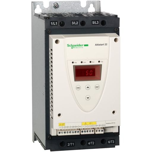 Square-D / Schneider - Square D ATS22D88S6U 110 VAC 88 Amp 37 kW Soft Starter