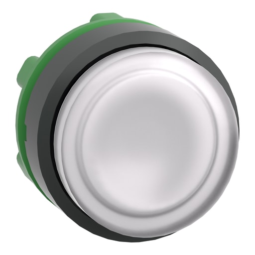 Square-D / Schneider - Square D ZB5AW113 22 mm White Extended Momentary Illuminated Push Button Operator