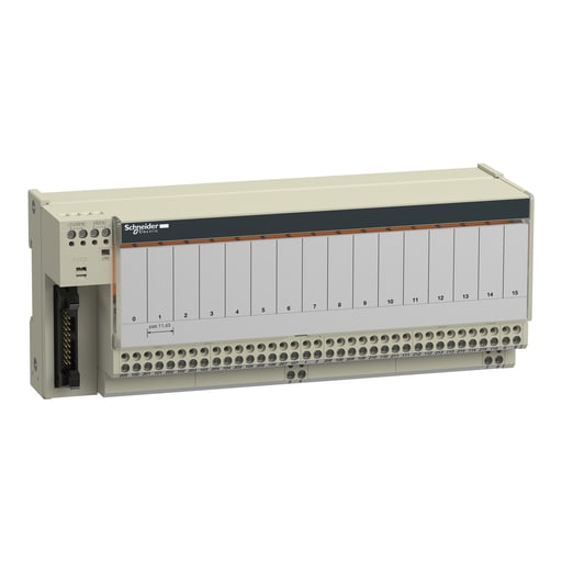 Square-D / Schneider - Square D ABE7R16T210 16-Channel Output Sub Base