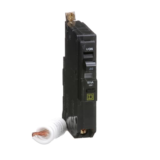 Square-D / Schneider - Square D QOB120EPD 120/240 Volt 20 Amp Miniature Circuit Breaker