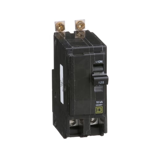 Square-D / Schneider - Square D QOB2125 120/240 Volt 125 Amp Miniature Circuit Breaker