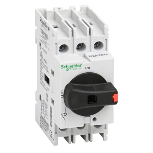 Square-D / Schneider - Square D VLS3P063R1 DISCONNECT SWITCH, 3 POLE 63A UL508 D.S. DIN RAIL