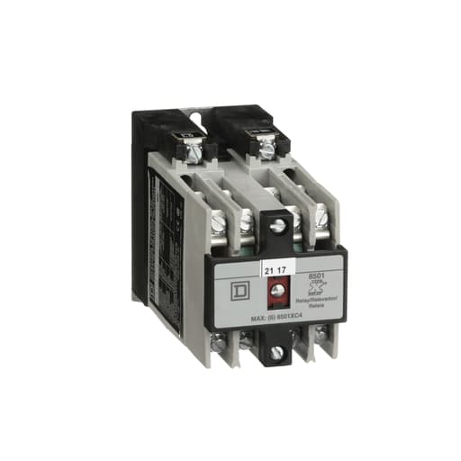Square-D / Schneider - Square D 8501XMO60V02 110/120 VAC 20/5 Amp 6-Pole 6NO Panel Mount AC Operated Master Relay