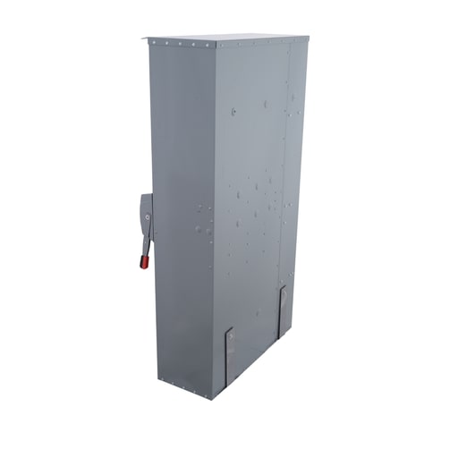 Square-D / Schneider - Square D H368NR 600 VAC 1200 Amp 4-Pole Class L Fusible Heavy Duty Safety Switch