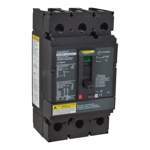 Square-D / Schneider - SQD JLP36000S25 AUTOMATIC MOLDED CASE SWITCH 600V 250A