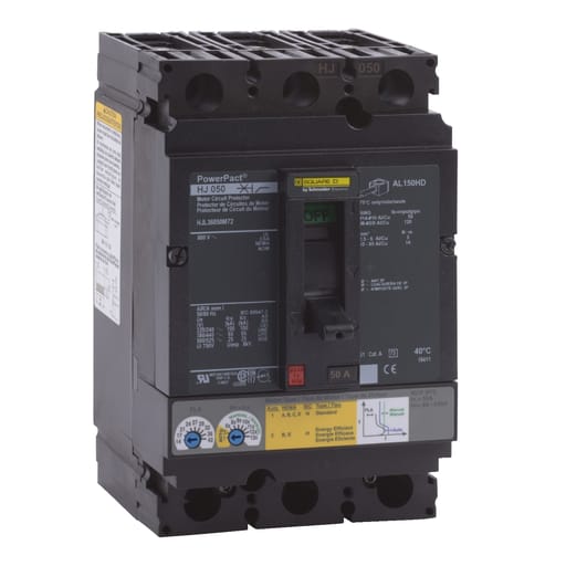 Square-D / Schneider - Square D HJL36050M72 600 Volt 50 Amp Motor Circuit Protector
