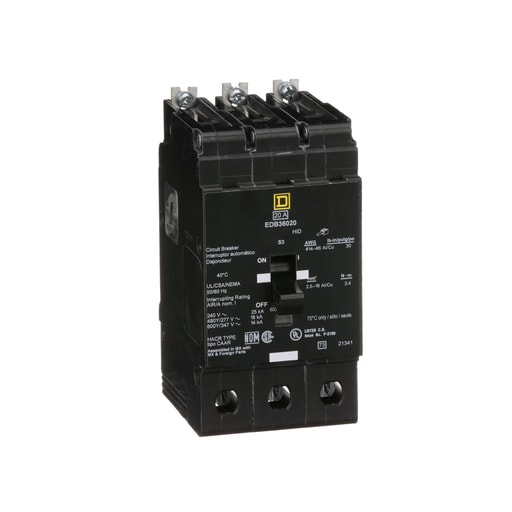 Square-D / Schneider - SQD EDB36080 Mini circuit breaker,