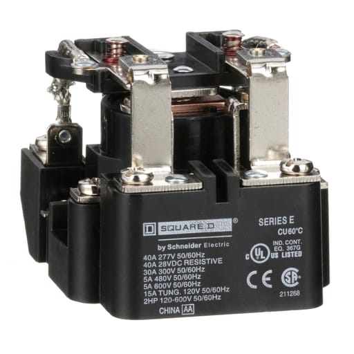 Square-D / Schneider - Square D 8501CDPDT 120 Volt Power Relay