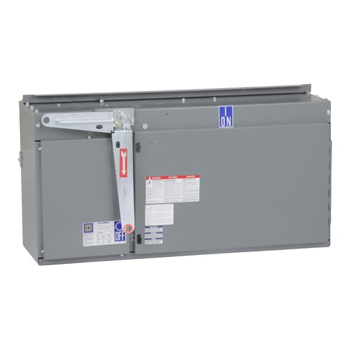 Square-D / Schneider - Square D PBQ3640G 240/600 VAC 400 Amp 3-Pole 3-Phase 3-Wire Busway Fusible Plug-In Unit