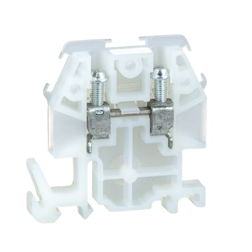 Square-D / Schneider - Square D 9080GM6 600 Volt 30 Amp 22 to 10 AWG 35 mm Din Rail Terminal Block