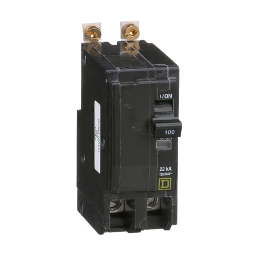 Square-D / Schneider - Square D QOB2100VH 240 Volt 100 Amp Miniature Circuit Breaker