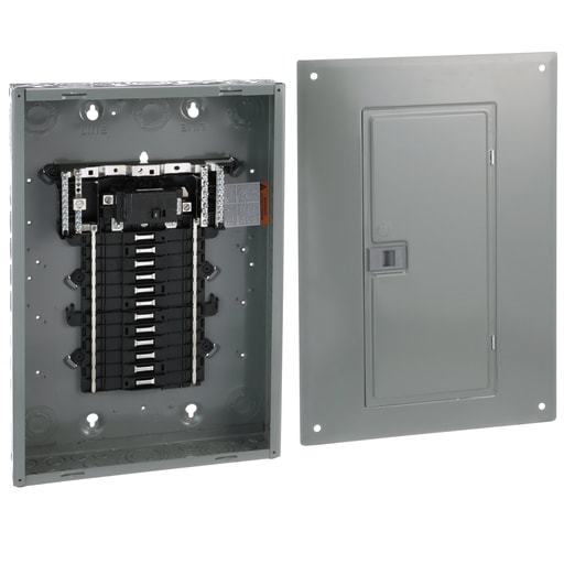 Square-D / Schneider - Square D QO124M100PC 100 Amp 1-Phase 3-Wire 24-Circuit NEMA 1 Main Breaker Load Center