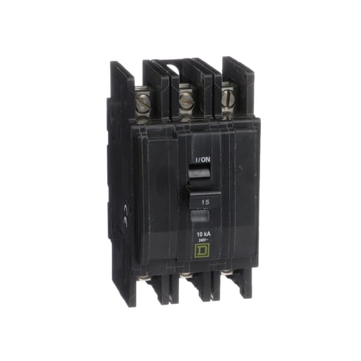 Square-D / Schneider - Square D QOU315 240 Volt 15 Amp Miniature Circuit Breaker