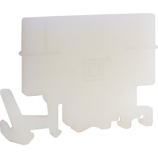Square-D / Schneider - Square D 9080GP6B Natural NEMA GP6 Terminal Block End Barrier