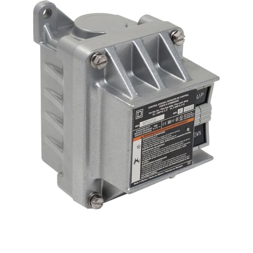 Square-D / Schneider - Square D 9001BR208 600 VAC 5 Amp 2NO NEMA 7/9 Cast Aluminum Push Button Control Station