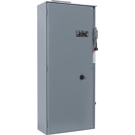Square-D / Schneider - Square D 8940SSF4100V02S 110/120 VAC 135 Amp 100 Hp 3-Pole NEMA 3R Full Voltage Fusible Switch Pump Panel