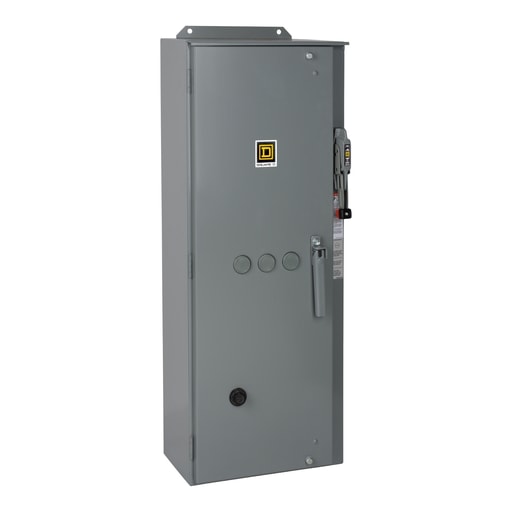 Square-D / Schneider - Square D 8538SEA23V02S 110/120 VAC 50 Hp 3-Pole NEMA 12 Full Voltage Non-Reversing Combination Starter