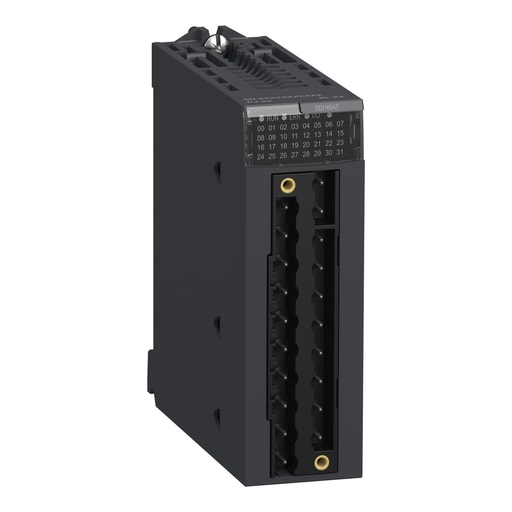 Square-D / Schneider - Square D BMXDDI1604T 2.4 mA 125 VDC 8.5 W PLC DC Discrete Input Module