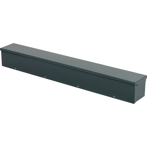 Square-D / Schneider - Square D RDB64 6 x 6 Inch x 4 Foot NEMA 3R 16 Gauge Steel Gray Polyester Powder Coated Raintight Wiring Trough