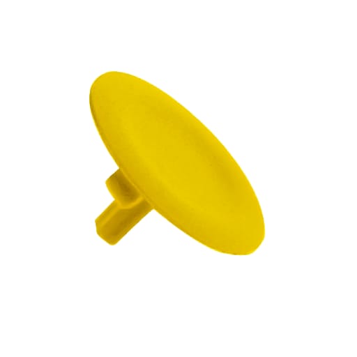 Square-D / Schneider - Square D ZBA5 22 mm Yellow Round Flush Push Button Cap