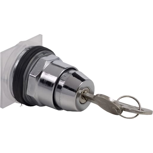 Square-D / Schneider - Square D 9001KS12K3 30 mm 2-Position Maintained Key Non-Illuminated Selector Switch Operator