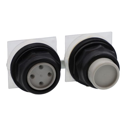 Square-D / Schneider - Square D 9001SKR12U 30 mm Universal Color Plastic Bezel Momentary/Maintained Round Push Button Operator