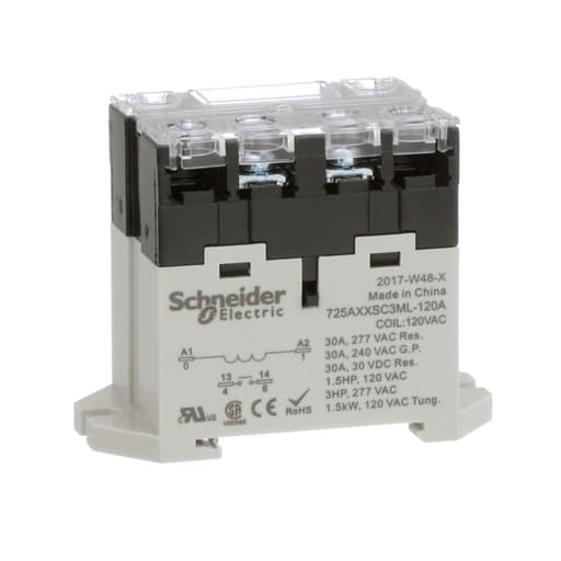 Square-D / Schneider - SQD 725AXXSC3ML-120A Power relay, S