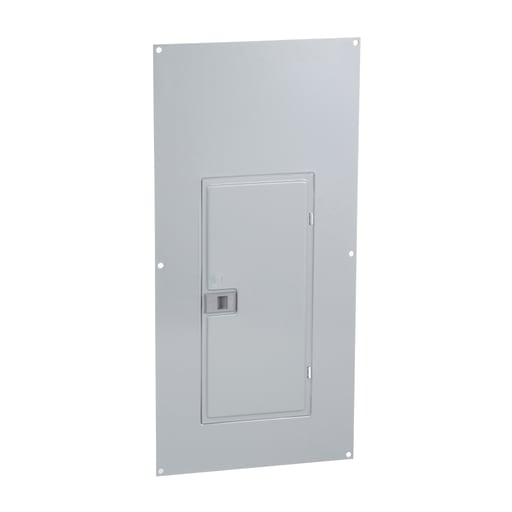 Square-D / Schneider - Square D QOC30US Load Center Cover, 30 Circuits, Surface-Mount, NEMA-1, Gray