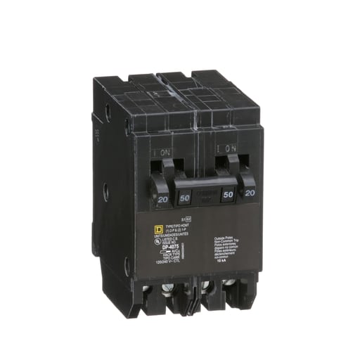 Square-D / Schneider - Square D HOMT2020250 120/240 Volt 20 Amp Miniature Circuit Breaker