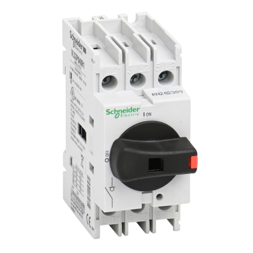 Square-D / Schneider - Square D VLS3P040R1 DISCONNECT SWITCH, 3 POLE 40A UL508 D.S. DIN RAIL