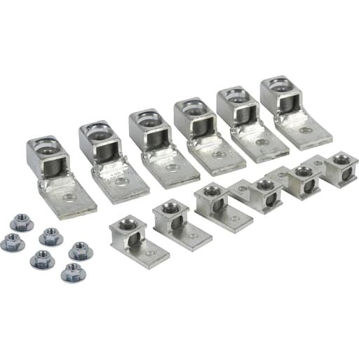 Square-D / Schneider - Square D CL40F 1 AWG to 600 MCM 400 Amp Copper Plus 6 AWG to 250 MCM Copper Safety Switch Lug Kit