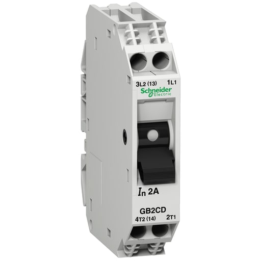 Square-D / Schneider - Square D GB2CD08 2-Pole 3 Amp 300 VAC Thermal Magnetic Circuit Protector