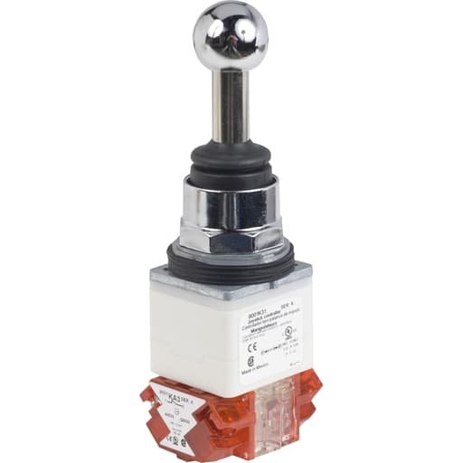 Square-D / Schneider - Square D 9001K31H8 30 mm 600 VAC Momentary/Maintained/Momentary 2NC Joystick Push Button