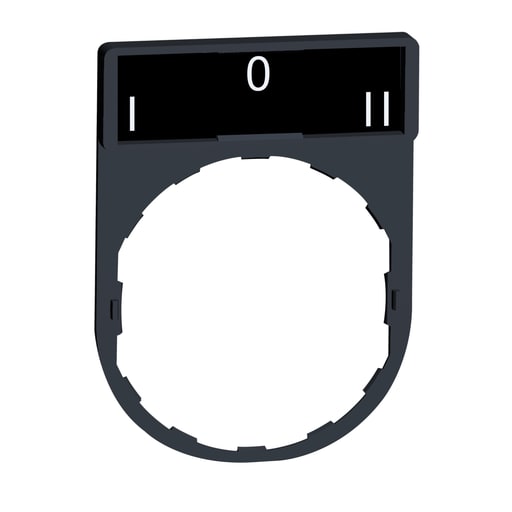 Square-D / Schneider - SQUARED ZBY2186 Legend holder, Harm