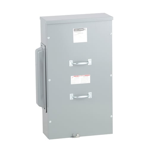 Square-D / Schneider - Square D EZM1600TB 600 Amp 1-Phase 1/0 AWG to 750 MCM Meter Center Terminal Box
