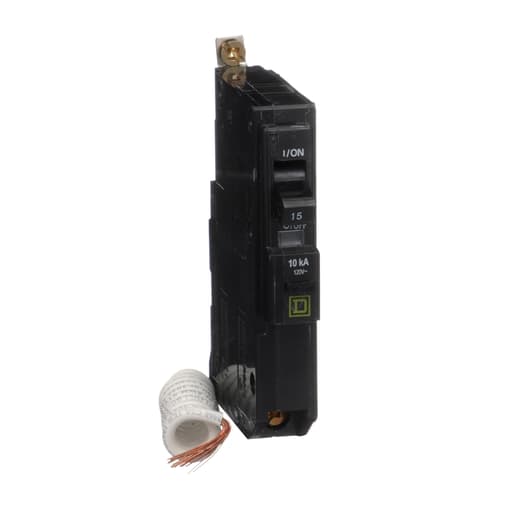 Square-D / Schneider - Square D QOB115EPD Miniature Circuit Breaker 15A 120/240V 1Ph 15A , Bolt-On