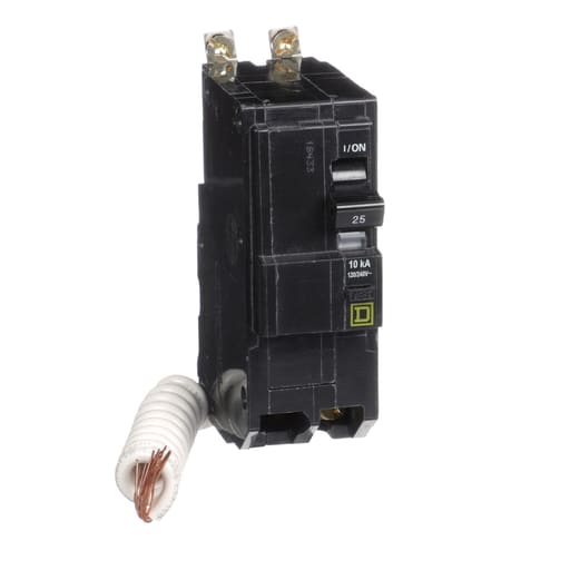Square-D / Schneider - Square D QOB225EPD 2-Pole 25 Amp 120/240 Volt Bolt-On Thermal Magnetic Miniature Circuit Breaker