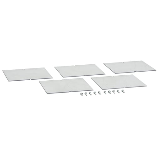 Square-D / Schneider - Square D 9080LB42 2-Pole 4 x 4.563 x 0.045 Inch Clear Plastic Power Distribution Block Cover